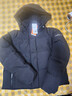 雪中飛【鵝絨】秋冬新款時(shí)尚百搭大口袋大長(cháng)款連帽女士羽絨服女 曬單實(shí)拍圖