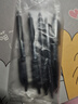 uni三菱【熱門(mén)商品】 uni-ball UMN-105按動(dòng)黑色中性筆0.5黑筆簽字筆商務(wù)學(xué)生考試水性筆套裝 5支 曬單實(shí)拍圖