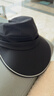 蕉下（beneunder）帽子女秋冬棒球帽遮陽(yáng)帽鴨舌帽大帽檐防紫外線(xiàn)帽子冬季男BM530黑 曬單實(shí)拍圖