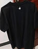 樂(lè )卡克（Le coq sportif）法國公雞夏季男士圓領(lǐng)短袖T恤 L242UECA0304 炫黑色-2 L 曬單實(shí)拍圖