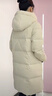 雅鹿中長(cháng)款白色羽絨服女款2025冬季新款加厚保暖巨好看的冬裝外套 白鷺米 L 【建議120-130斤】 曬單實(shí)拍圖
