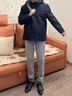 皮爾卡丹90鵝絨羽絨服男士可拆卸羽絨內膽防寒保暖爸爸冬裝中年冬季外套男 藏青色【90%鵝絨】 【石墨烯/可拆卸羽絨內膽】 XL 【推薦體重 140-155斤】 曬單實(shí)拍圖