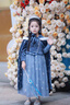 迪士尼（DISNEY）女童萬(wàn)圣節公主裙冰雪奇緣2愛(ài)莎秋冬連衣裙子艾莎版新兒童服裝 裙子+斗篷++品 110 (戒指耳環(huán)零錢(qián)包) 曬單實(shí)拍圖