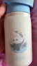 膳魔師（THERMOS）兒童保溫杯316l不銹鋼暢吸杯小學(xué)生水杯寶寶喝水杯子TCKL 曬單實(shí)拍圖