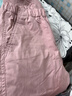 優(yōu)衣庫童裝男童女童保暖束腳褲長(cháng)褲加絨褲子478127 11 粉紅色 160 曬單實(shí)拍圖
