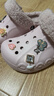卡駱馳（CROCS）質(zhì)感歐泊雙寶石質(zhì)感歐泊吊墜智必星鞋花鞋配件裝飾 質(zhì)感歐泊吊墜 曬單實(shí)拍圖