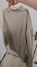 凡客誠品（VANCL）圓領(lǐng)衛衣男款春秋季大碼男士長(cháng)袖上衣冬季內搭打底衫男 灰豆綠 XL 曬單實(shí)拍圖