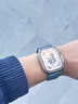 Apple/蘋(píng)果WatchUltra3智能手表GPS+蜂窩款49毫米原色鈦金屬表殼淺藍色高山回環(huán)式表帶M 曬單實(shí)拍圖