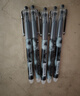 百樂(lè )（PILOT）【熱門(mén)商品】P500黑色中性筆簽字筆水筆0.5直液式走珠筆文具套裝辦公用品刷題筆高顏值考試筆 5支 曬單實(shí)拍圖
