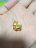 世紀緣珠寶古法黃金吊墜女999足金三花萌馬琺瑯點(diǎn)睛生肖馬掛墜新年禮物 3.86g三花萌馬吊墜【綠】 曬單實(shí)拍圖
