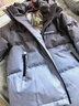 ASK JUNIOR防水兒童羽絨服男童冬裝加厚保暖防風(fēng)連帽親子滑雪服青少年新年裝 曬單實(shí)拍圖