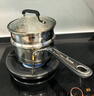 特福（Tefal）法式簡(jiǎn)約316L不銹鋼加厚奶鍋 嬰兒輔食鍋寶寶牛奶鍋熱奶小湯鍋 曬單實(shí)拍圖