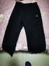 李寧（LI-NING）運動(dòng)褲男士2026春季舒適褲子潮流跑步健身休閑褲時(shí)尚衛褲運動(dòng)長(cháng)褲 黑色-直筒 3XL 曬單實(shí)拍圖