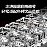 美的（Midea）商用制冰機方塊冰中小型奶茶店擺攤KTV吧臺制冰器78顆冰格/日產(chǎn)55KG全自動(dòng)冰塊制造機 MBS-80F16E 曬單實(shí)拍圖
