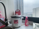 【新品特價(jià)】鯨禧嘉XIIA德國電飯煲電飯鍋家用迷你小容量老式煮飯不粘鍋煮粥煲湯不糊底老式電飯鍋 不銹鋼小碗【無(wú)鍋】 0.2L 【五十年用不壞】進(jìn)口機芯-白色 曬單實(shí)拍圖