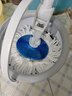 潔仕寶旋轉拖把免手洗新款洗脫一體家用一拖凈自動(dòng)脫水清洗甩干拖地墩布 加強桿+不銹鋼盤(pán)（共4托頭） 35cm 曬單實(shí)拍圖