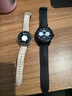 WKK適用華為watch4pro表帶真皮原裝同款設計gt5 watch5 3pro gt4 gt3pro  buds手表通用表鏈46mm表盤(pán) 【黑色】WatchBuds丨手撥扣46/48mm表 曬單實(shí)拍圖