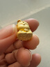 菜百首飾 黃金吊墜 足金生肖佛生肖狗豬-阿彌陀佛不含鏈 定價(jià) 約2.70克 曬單實(shí)拍圖