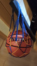 籃球袋籃球網(wǎng)兜袋籃球包足球網(wǎng)兜網(wǎng)袋運動(dòng)訓練收納袋裝籃球的袋子 加粗8段兜【2個(gè)顏色隨機】+4球針 曬單實(shí)拍圖