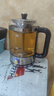 喜豬（HAPIG）煮茶器大容量1.3L辦公室家用蒸汽高溫噴淋式全自動(dòng)養生壺黑茶煮茶壺保溫蒸茶壺泡茶燒水 1.3L單濾網(wǎng)+6茶杯套裝【京倉速發(fā)】 曬單實(shí)拍圖