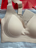 貓人無(wú)痕內衣女士無(wú)鋼圈文胸大胸顯小提拉聚攏上托防下垂薄粉底液胸罩 曬單實(shí)拍圖