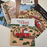 【系列自選】宮西達也小卡車(chē)繪本全5冊 恐龍系列小紅去送貨小紅和小綠和小黃和小黑和小粉 暖房子繪本系列 兒童讀物 【5冊】宮西達也小卡車(chē)繪本 曬單實(shí)拍圖