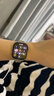 Apple/蘋(píng)果 Watch S11 智能手表GPS款42毫米深空灰色鋁金屬表殼黑色運動(dòng)型表帶S/M MEUG4CH/B 曬單實(shí)拍圖