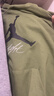 Jordan耐克AJ童裝兒童連帽衛衣 Nike男女童秋季新款毛圈上衣淡橄欖 曬單實(shí)拍圖