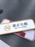 BELIK 禁止吸煙 27*8.2cm 亞克力創(chuàng  )意立體溫馨提示牌商場(chǎng)酒店公司門(mén)牌科室牌標識牌高級感門(mén)貼標志牌 XYKL-4 曬單實(shí)拍圖