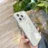 古萌2025磁吸適用蘋(píng)果16promax手機殼iPhone16透明15pro散熱17保護套14超薄13全包女高級新款Magsafe硬 【全透明】頂配散熱-冰環(huán)磁吸-超薄防摔-帶鏡頭膜 iPhone 1 曬單實(shí)拍圖