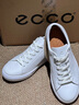愛(ài)步（ECCO）休閑鞋男 2026春季新款輕商務(wù)簡(jiǎn)約舒適板鞋男鞋 柔酷10號560114 白色56011401007 42 曬單實(shí)拍圖