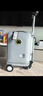 愛(ài)爾威（Airwheel）電動(dòng)行李箱可騎行智能拉桿箱可坐可代步20英寸 SL豪華版一銀 曬單實(shí)拍圖
