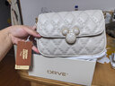 迪士尼（Disney）女包正品聯(lián)名包包女款2025斜挎包輕奢小眾馬年新年生日禮物女生 小香風(fēng)白色-【禮盒+雪莉玫掛件】 曬單實(shí)拍圖