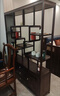 新中式格木實(shí)木博古架博古架實(shí)木新中式古董架書(shū)架展示柜置物架 1.3米多寶閣 曬單實(shí)拍圖