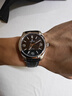 依波（EBOHR）手表男大師系列男表國表防水潮流鋼帶商務(wù)石英手表生日禮物送男友 經(jīng)典黑皮帶 70781136 曬單實(shí)拍圖