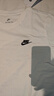 耐克男刺繡柔軟T恤春季純棉輕便休閑標準款舒適NIKE CLUB AR4999 101白/(黑) M 曬單實(shí)拍圖