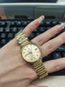 JIN SHI DUN進(jìn)口金表女士輕奢全自動(dòng)機械表防水高級感瑞士新款十大名牌女表 R8943全金金面-享全國專(zhuān)柜終身質(zhì)保服務(wù) 原裝進(jìn)口 28mm 曬單實(shí)拍圖
