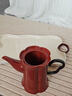 SUCCOHOMEWARE法式復古咖啡杯禮盒水壺托盤(pán)套裝新婚訂婚禮物搬家喬遷送人伴手禮 紅色-鏡花語(yǔ)(高定禮盒套裝) 曬單實(shí)拍圖