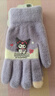迪士尼（Disney）兒童手套秋冬女童手套五指冬季保暖寶寶女孩針織毛線(xiàn) 曬單實(shí)拍圖