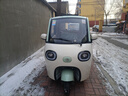 金彭【物流】雪寶高端電動(dòng)三輪車(chē)篷車(chē)老人代步成年女性接送孩子電動(dòng) 旗艦版（冰沙綠/芳草白） 60V52A鉛酸1000W變檔 曬單實(shí)拍圖