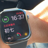 Apple/蘋(píng)果 Watch S11 智能手表GPS款46毫米深空灰色鋁金屬表殼黑色運動(dòng)型表帶M/L MEVP4CH/B 曬單實(shí)拍圖
