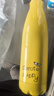 卡羅特可樂(lè )瓶保溫杯女高顏值戶(hù)外運動(dòng)水杯多巴胺便攜不銹鋼 奶黃色500ml 曬單實(shí)拍圖