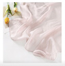 上海故事真絲絲巾女100%桑蠶絲紗巾小方巾媽媽雪紡圍巾禮盒節日禮物粉色 曬單實(shí)拍圖