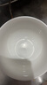 瓷秀源純白唐山骨瓷碗家用套裝微波爐米飯碗面碗粥碗防燙吃飯餐具陶瓷碗 4.5英寸金鐘碗10個(gè) 曬單實(shí)拍圖
