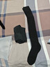斐月伽長(cháng)筒過(guò)膝襪子冬季男士毛圈襪加厚保暖棉襪純色大碼護膝長(cháng)襪 混色 【深灰色+黑色】 2雙 曬單實(shí)拍圖