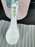 陶瓷小湯勺家用創(chuàng  )意長(cháng)柄勺子 水仙花小湯勺6個(gè)裝 曬單實(shí)拍圖