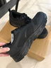 安踏男鞋運動(dòng)鞋男秋冬季男士軟底網(wǎng)面跑步鞋休閑鞋皮面保暖防水鞋子男 【熱賣(mài)推薦款秋冬季男鞋】黑色 43 （9.5碼） 曬單實(shí)拍圖