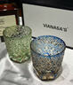 VIANASA'S江戶(hù)切子藍雛菊手工雕刻威士忌酒杯無(wú)鉛水晶玻璃杯洋酒杯送人禮盒 藍雛菊（單只禮盒裝） 280ml 1只 曬單實(shí)拍圖