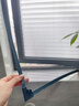 梓晨【全新大鎖扣】防蚊紗窗網(wǎng)自裝磁吸隱形金剛紗網(wǎng)定制紗窗簾粘窗戶(hù) 【2026大鎖扣款】超強防蚊防蟲(chóng)（灰框+白網(wǎng)） 50x80cm 曬單實(shí)拍圖