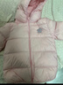 笛莎童裝女童羽絨服2025秋冬兒童連帽輕薄羽絨外套女寶寶 粉藍色 140 曬單實(shí)拍圖